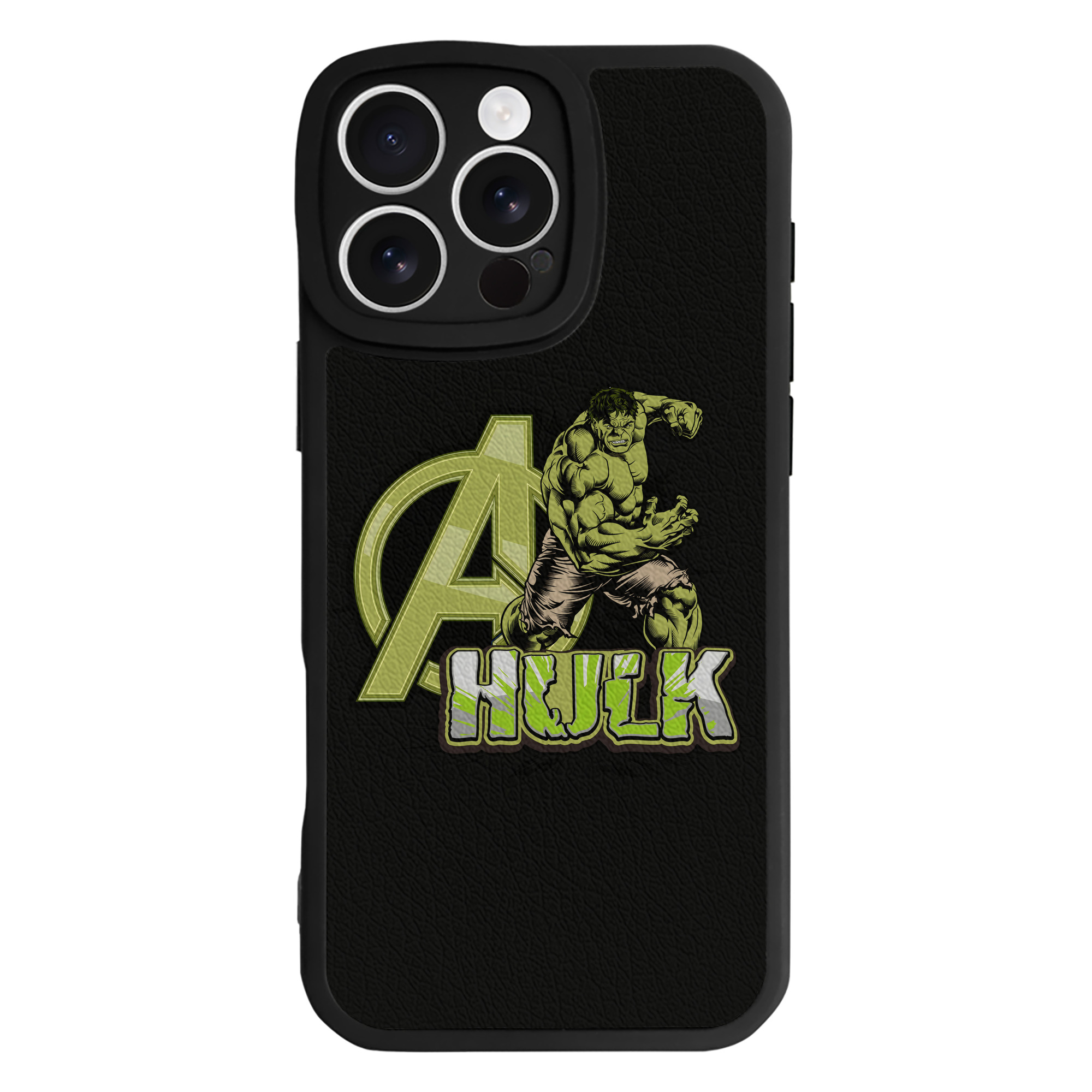 （画像用） アベンジャーズ The Avengers 【iPhone 16シリーズ対応】シリコンスマホケース（レザー調） 材質：シリコン